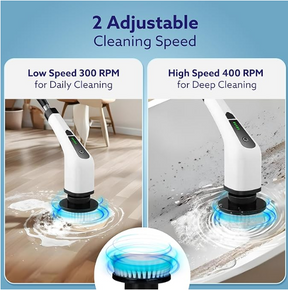 TeckNinja TurboScrub 360 – Electric Cleaning Brush Scrubber